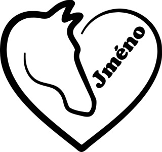 Srdce - kůň